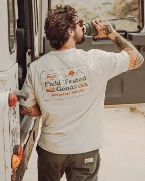 Field Tested Goods T-Shirt - Bone,Men Tops