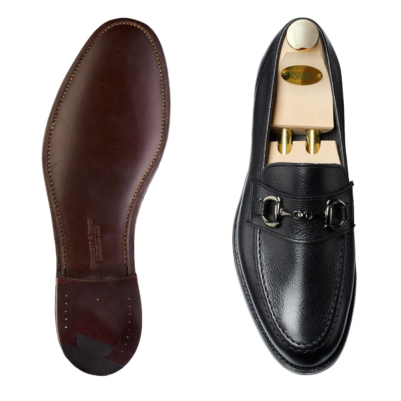 Finchley 2 Black Pebble Grain,Men Footwear