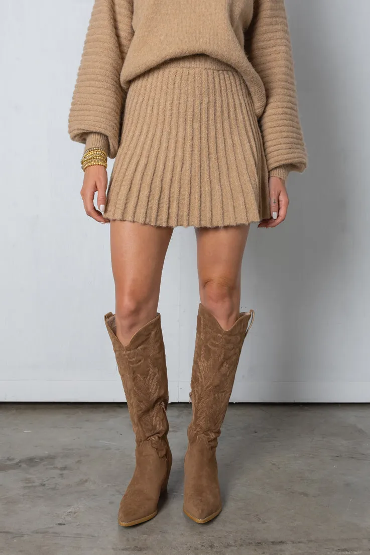 Gabrielle Knit Skirt,Women Bottoms
