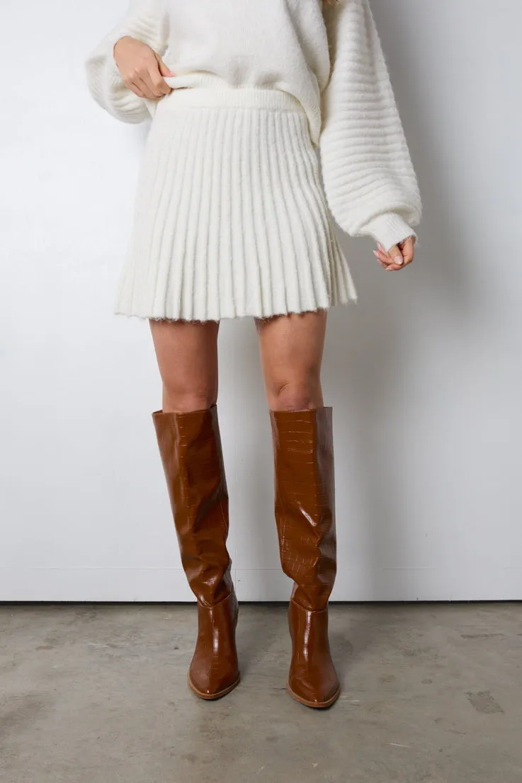 Gabrielle Knit Skirt,Women Bottoms