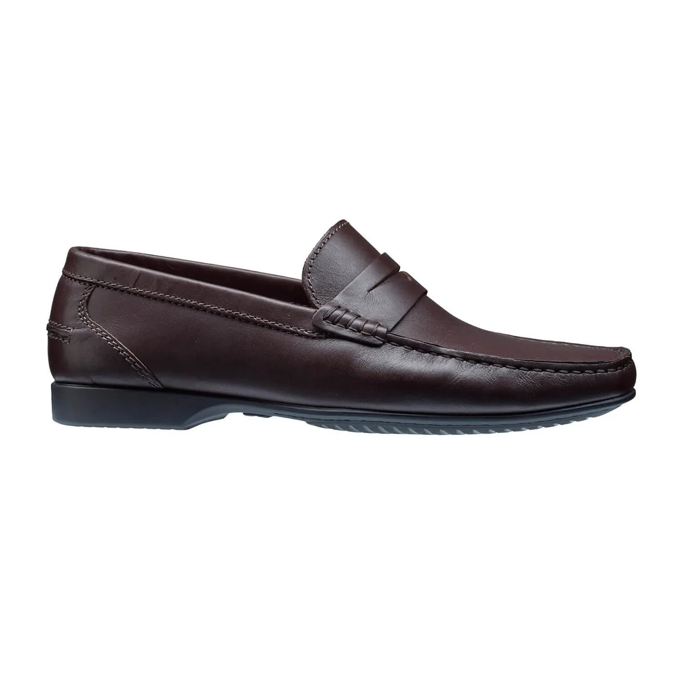 Genoa Dark Brown Antique Calf,Men Footwear