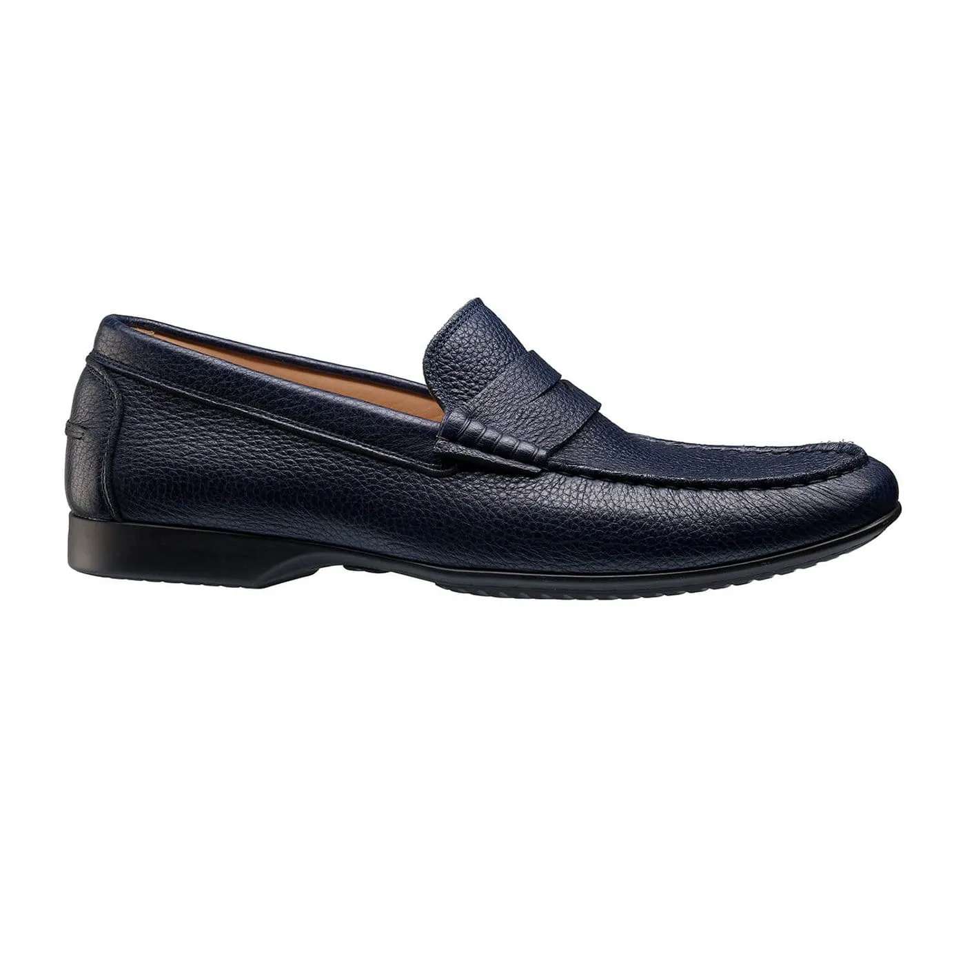 Genoa Navy Grain,Men Footwear