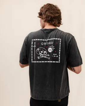 Godspeed Boxy T-Shirt - Acid Wash,Men Tops