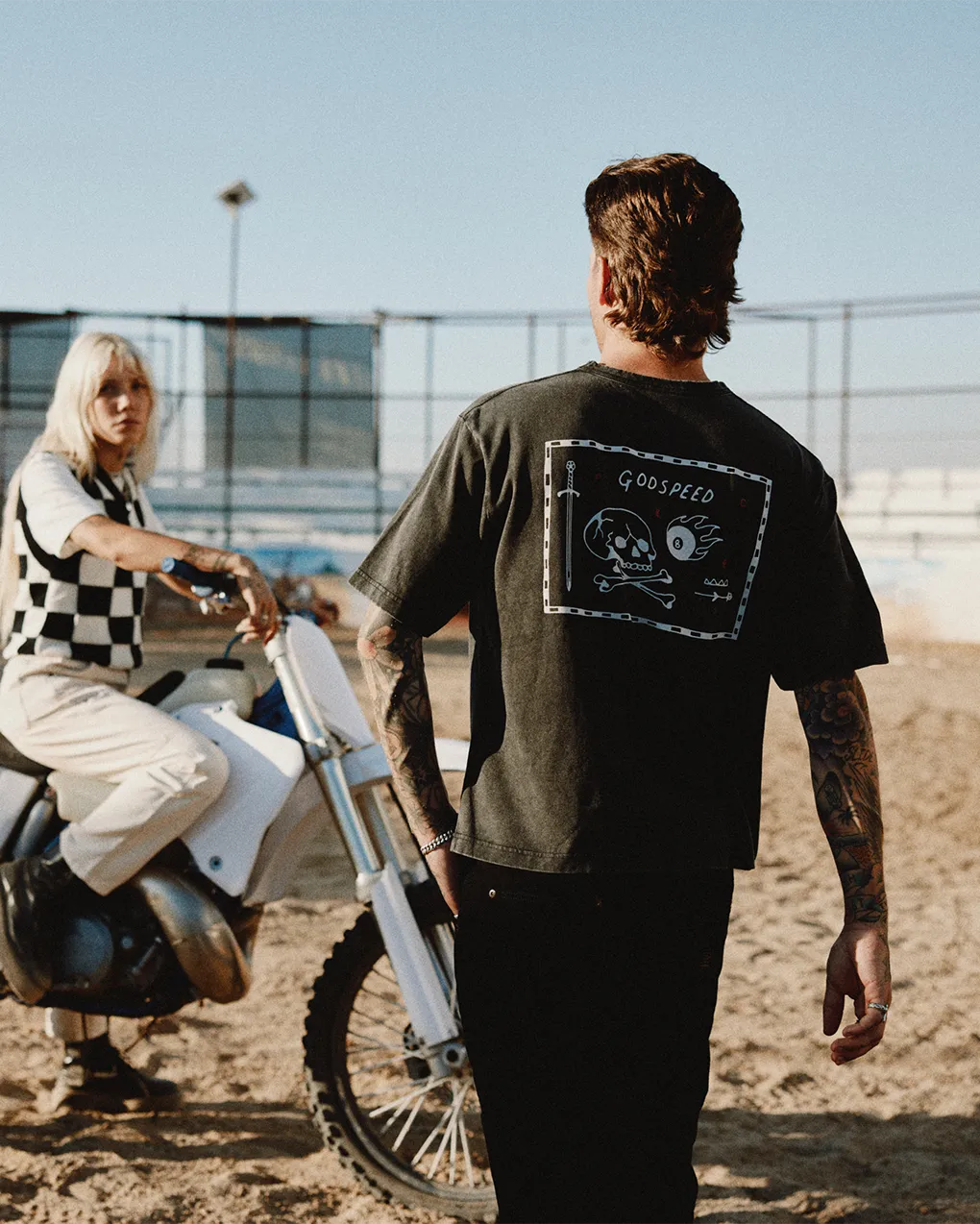 Godspeed Boxy T-Shirt - Acid Wash,Men Tops