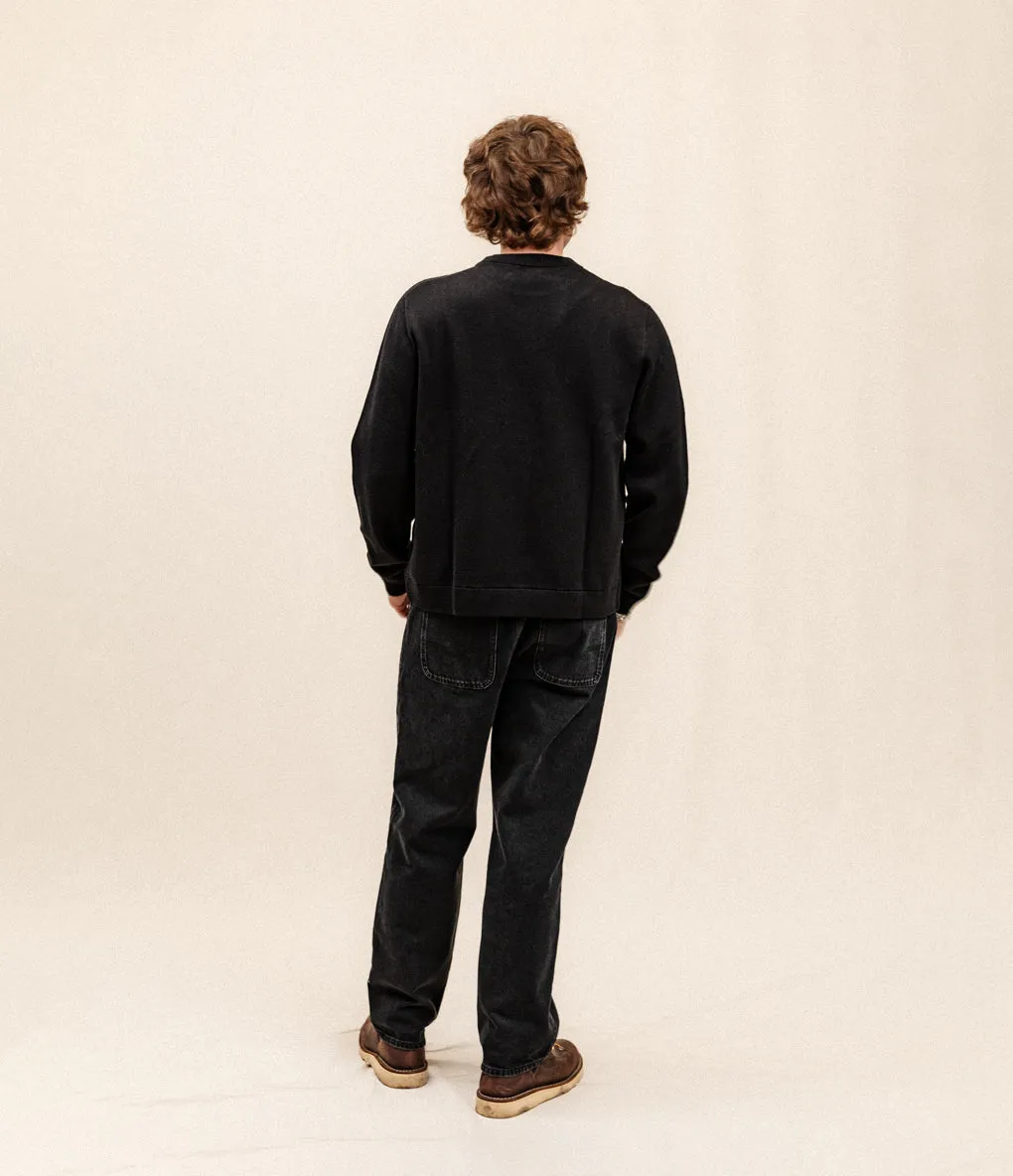 Godspeed Skull Knit Jumper - Black,Men Tops