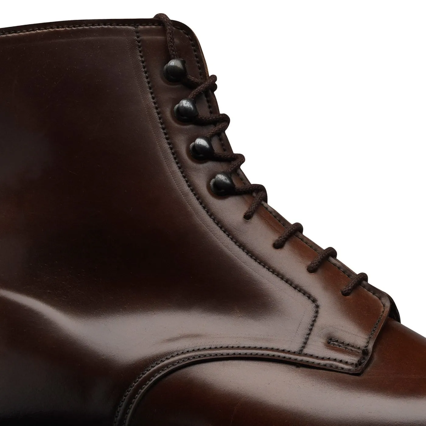 Harlech Dark Brown Cordovan,Men Footwear