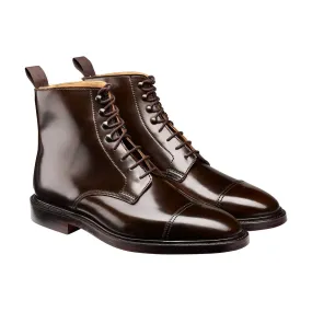 Harlech Dark Brown Cordovan,Men Footwear