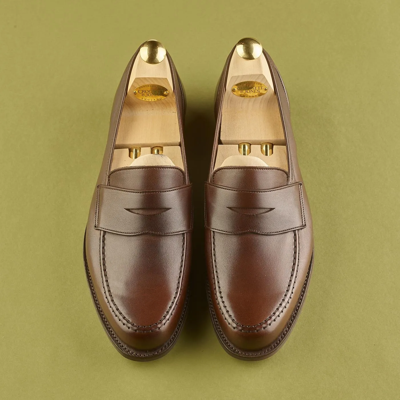 Harvard 2 Dark Brown Milled Calf,Men Footwear