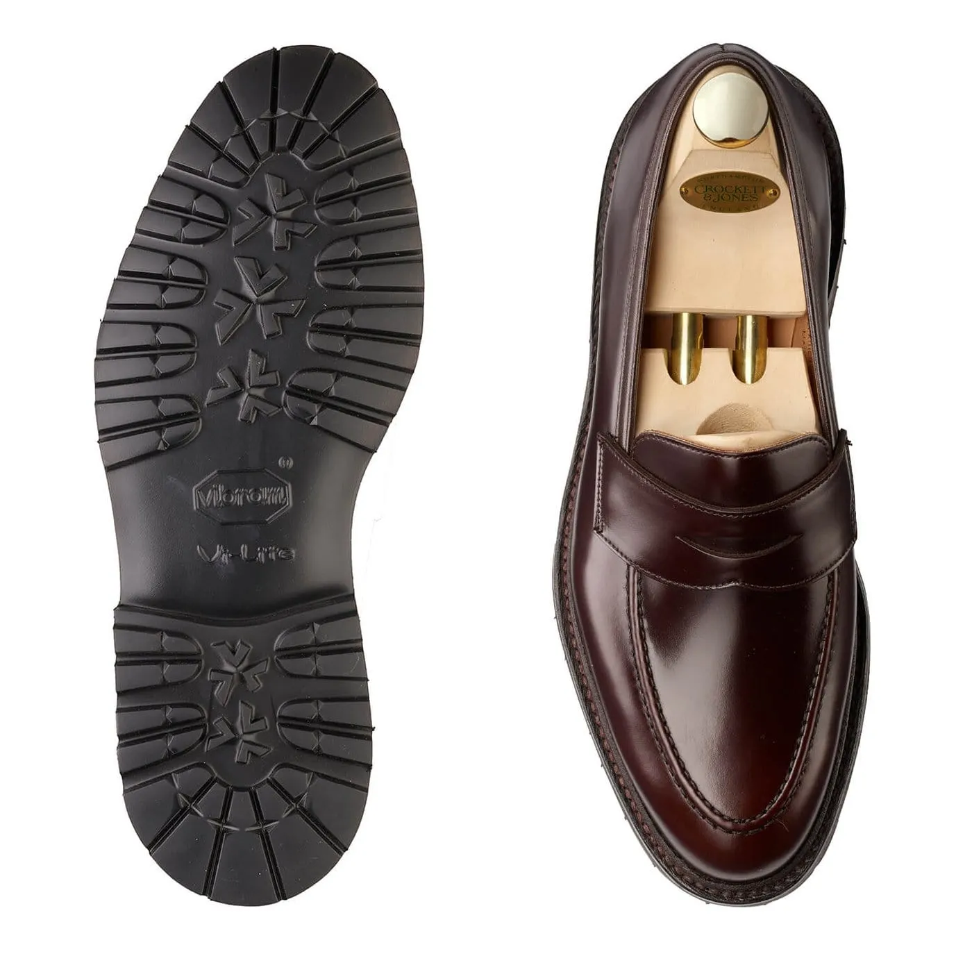 Henley 3 Dark Brown Cavalry Calf,Men Footwear