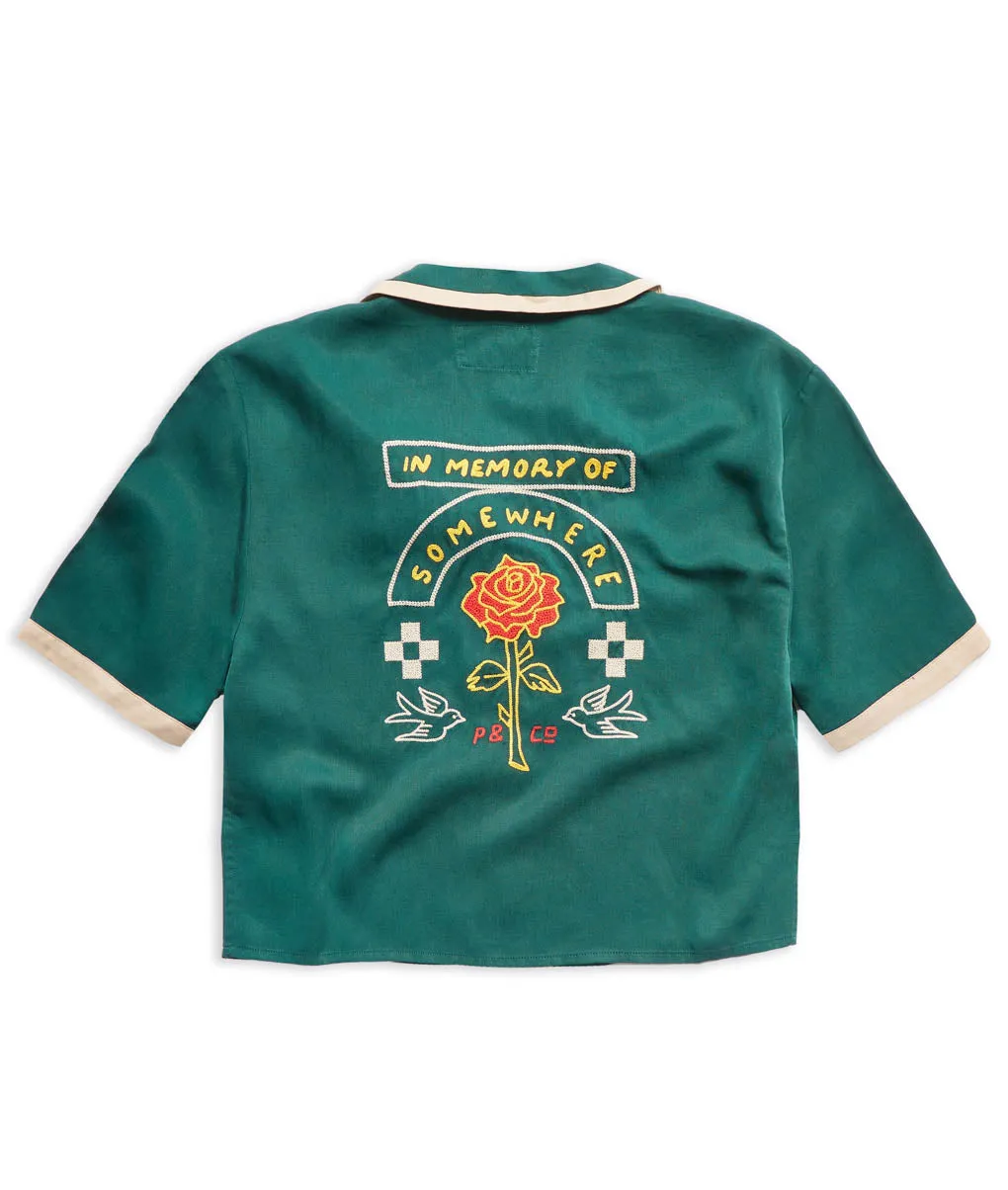 In Memory Bowling Shirt,Women Tops