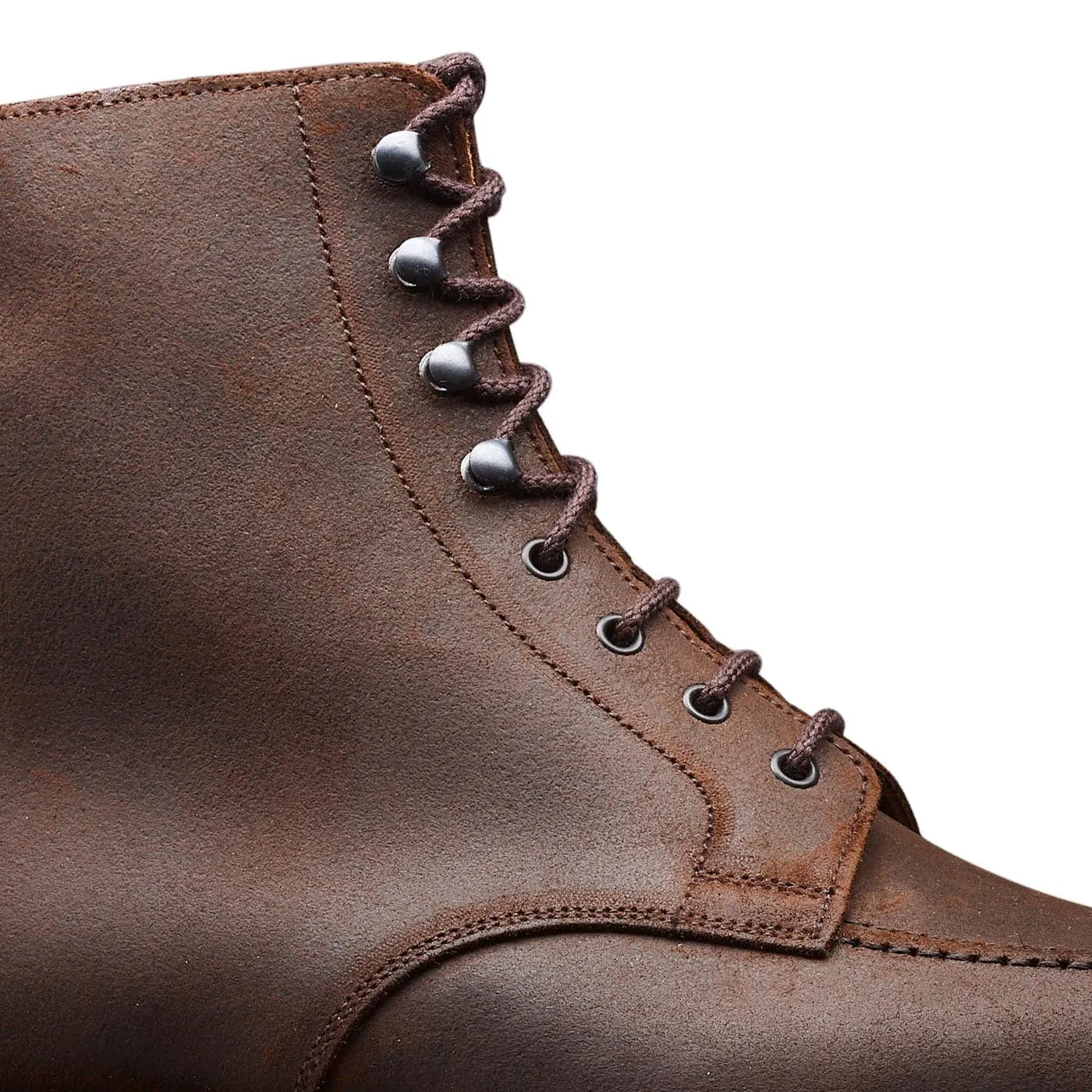 Indiana Dark Brown Rough-Out Suede,Men Footwear