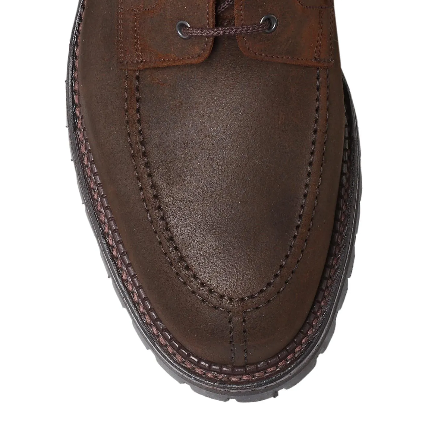 Indiana Dark Brown Rough-Out Suede,Men Footwear