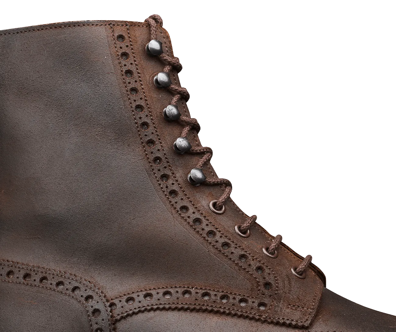Islay Dark Brown Rough-Out Suede,Men Footwear