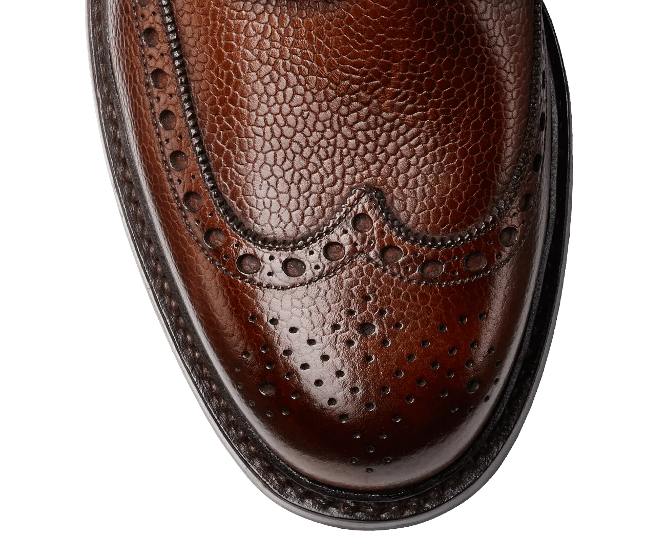 Islay Dark Brown Scotch Grain,Men Footwear