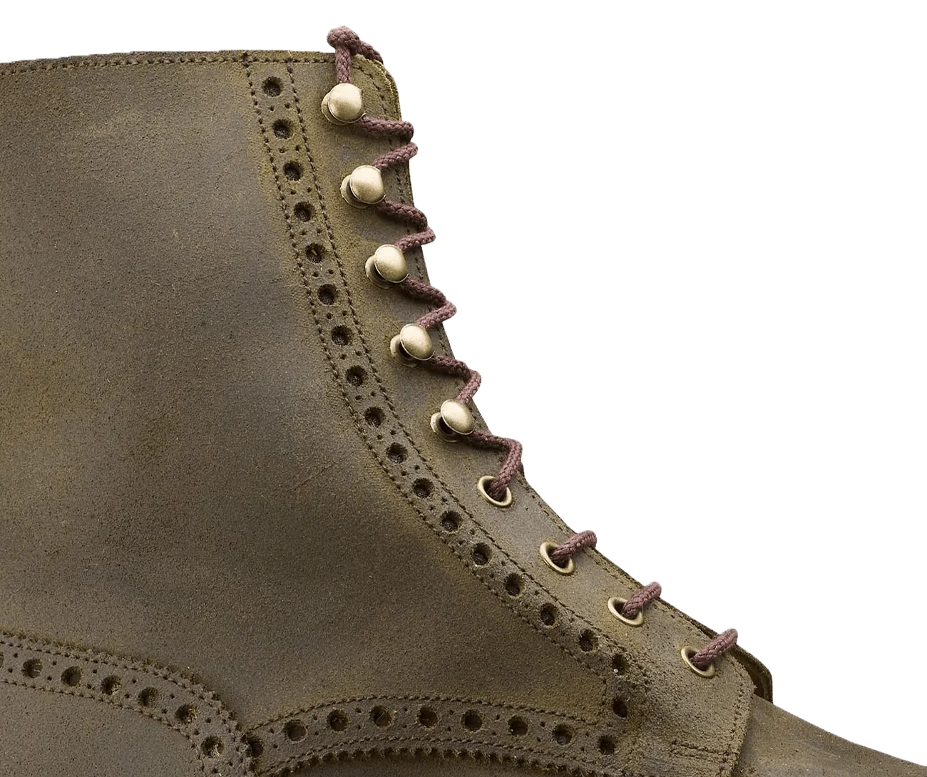 Islay Green Rough-Out Suede,Men Footwear