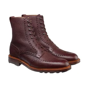 Islay Oxblood Zug Grain,Men Footwear