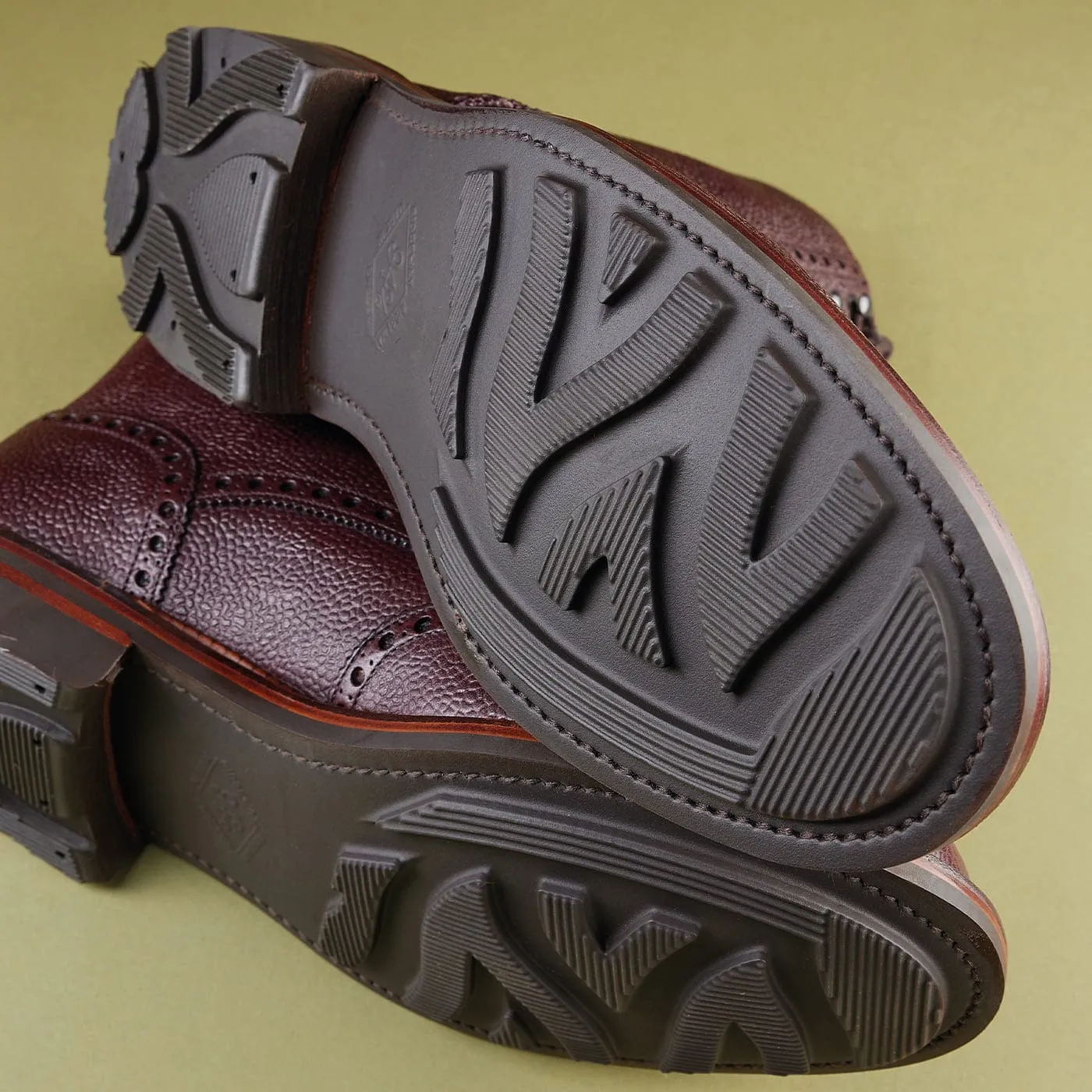 Islay Oxblood Zug Grain,Men Footwear