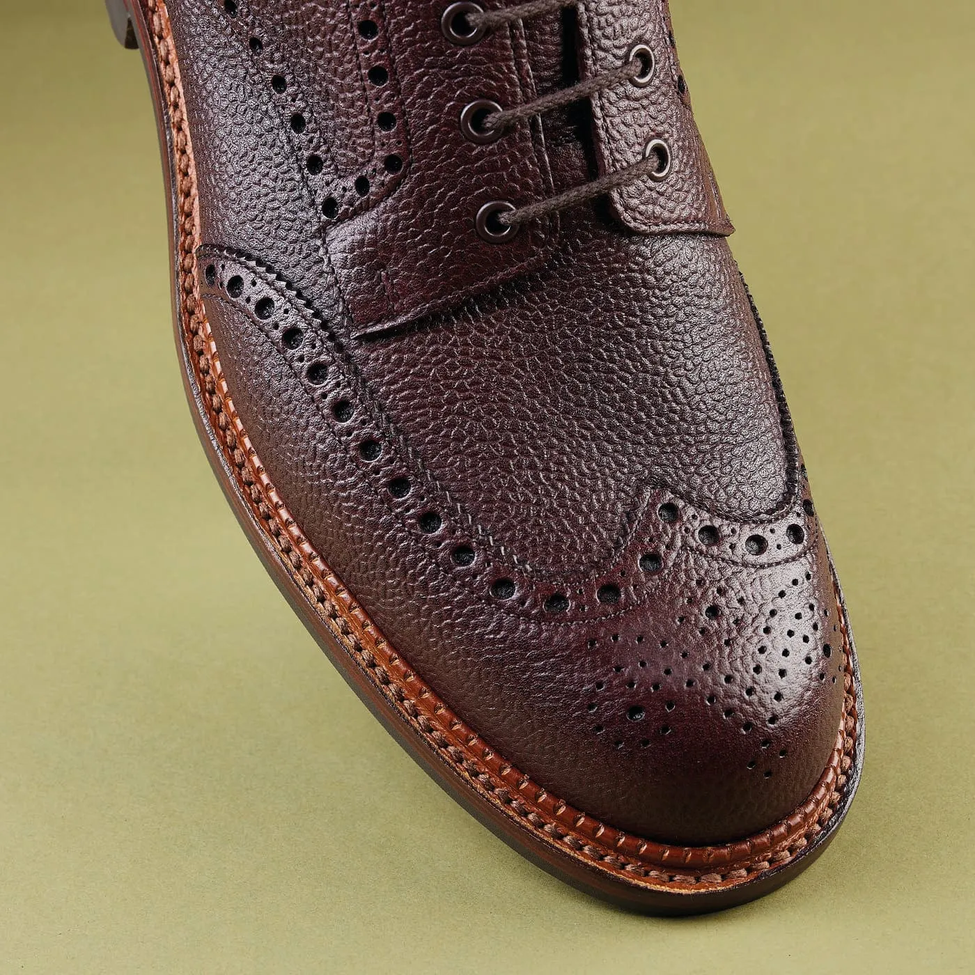 Islay Oxblood Zug Grain,Men Footwear