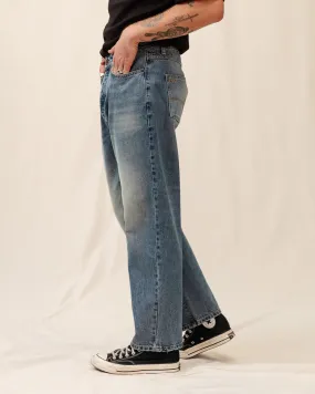 Joshua Denim Jeans - Washed Indigo,Men Tops