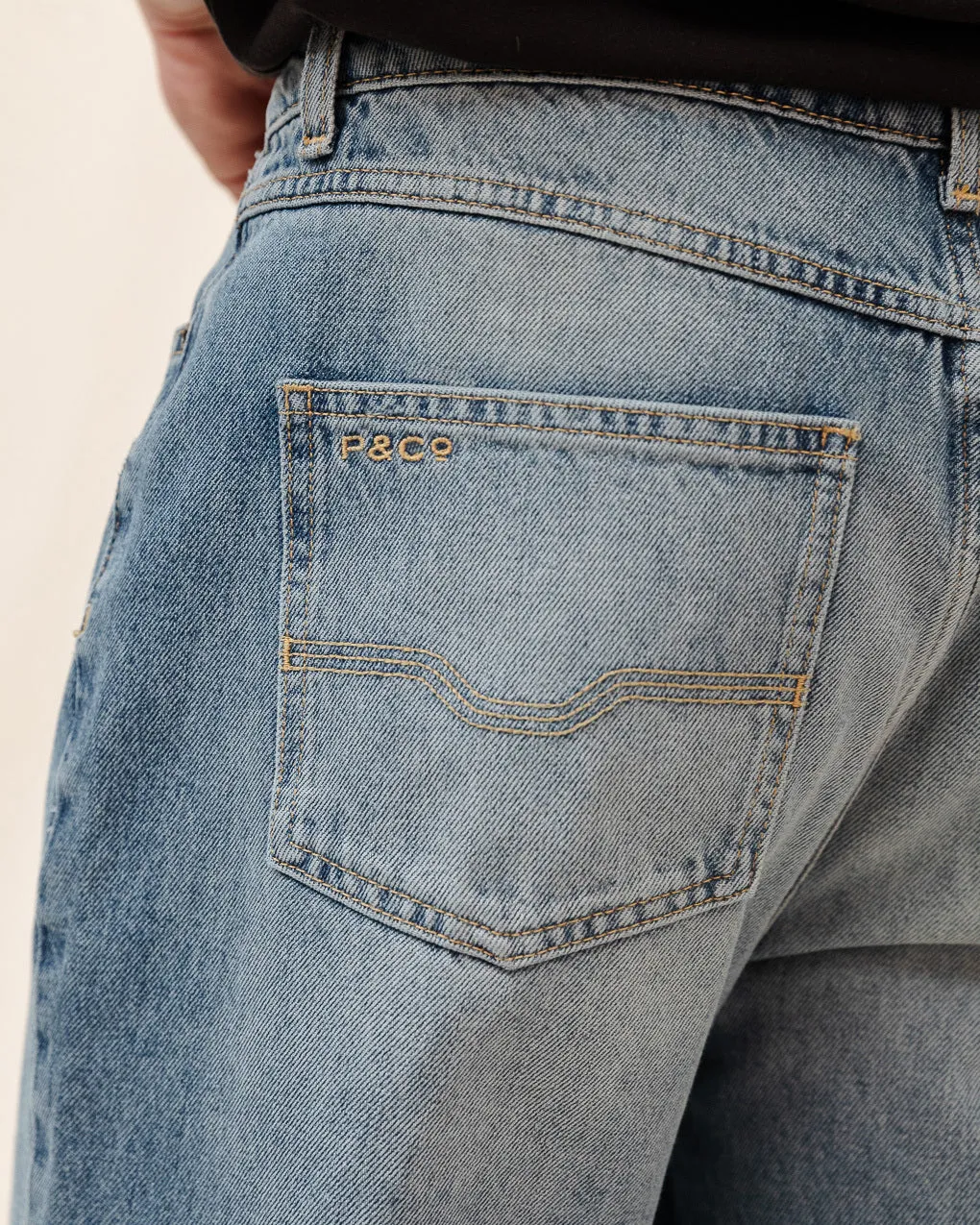Joshua Denim Jeans - Washed Indigo,Men Tops