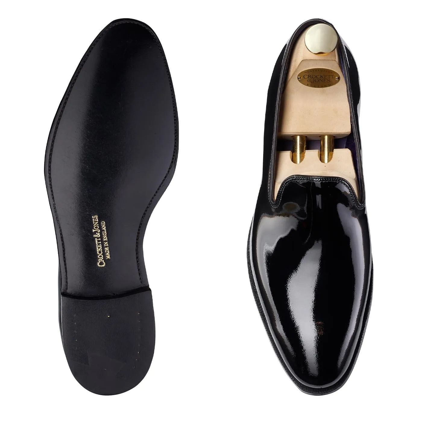 Kensington Black Patent,Men Footwear