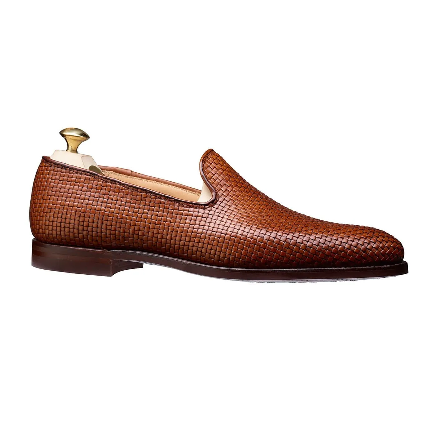 Kensington Tan Woven Calf,Men Footwear