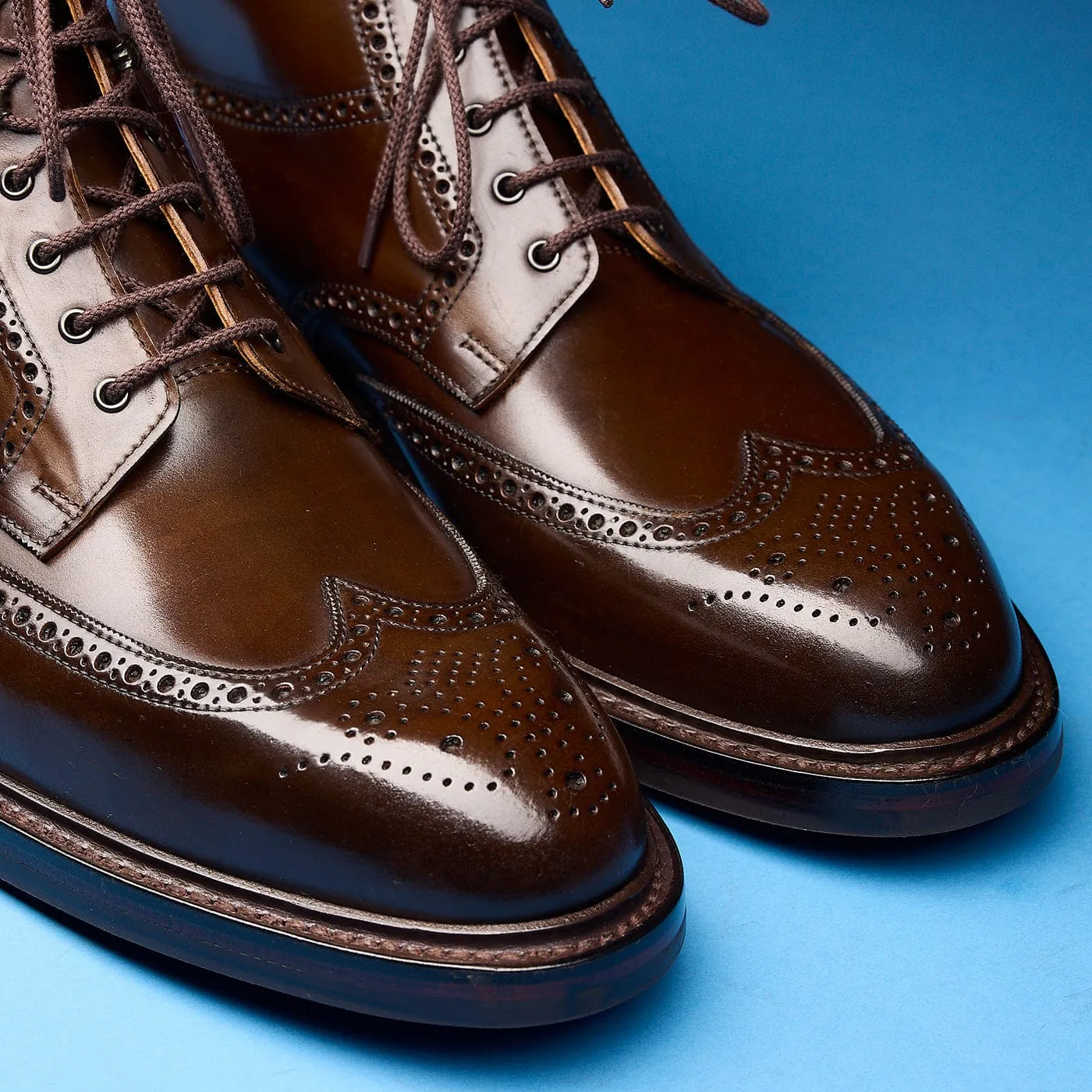 Lindrick 2 Dark Brown Cordovan,Men Footwear