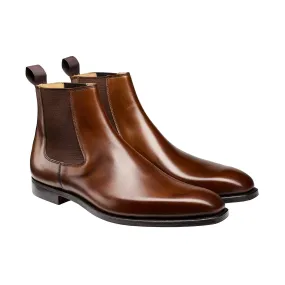 Lingfield Dark Brown Burnished Calf,Men Footwear