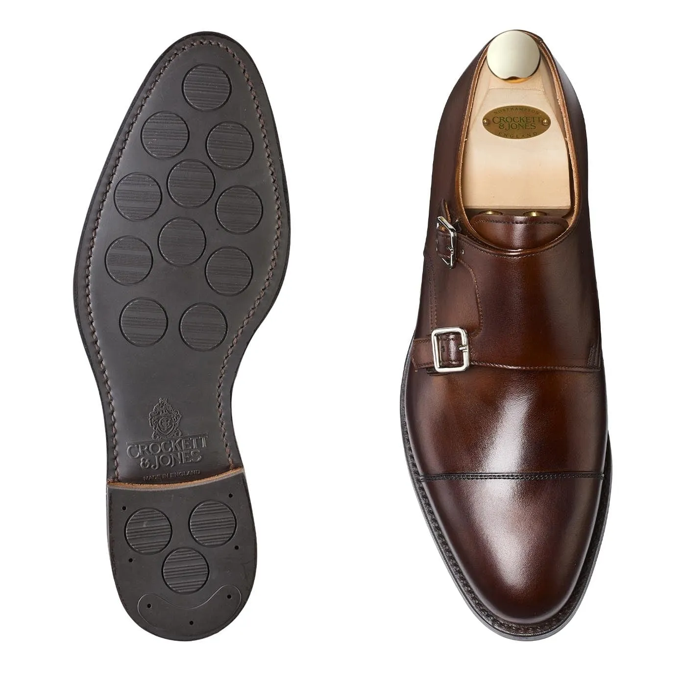 Lowndes 4 Dark Brown Burnished Calf,Men Footwear
