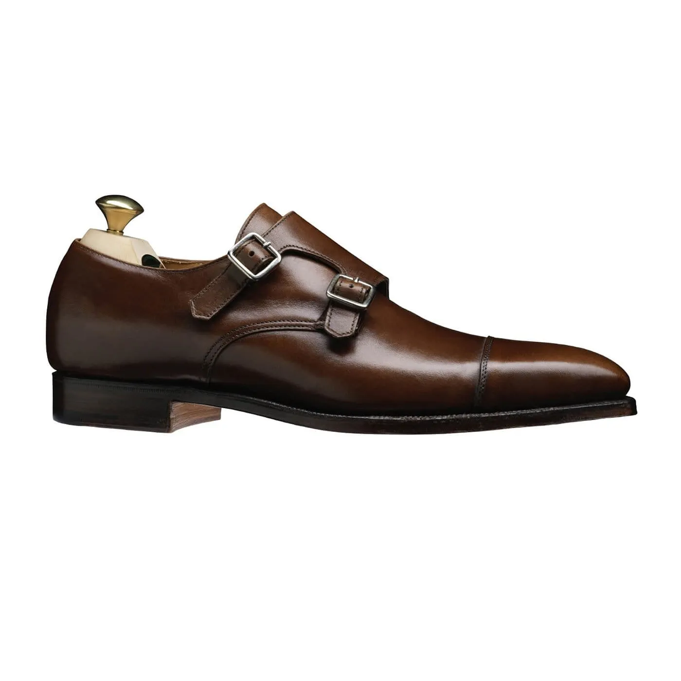 Lowndes Dark Brown Burnished Calf,Men Footwear