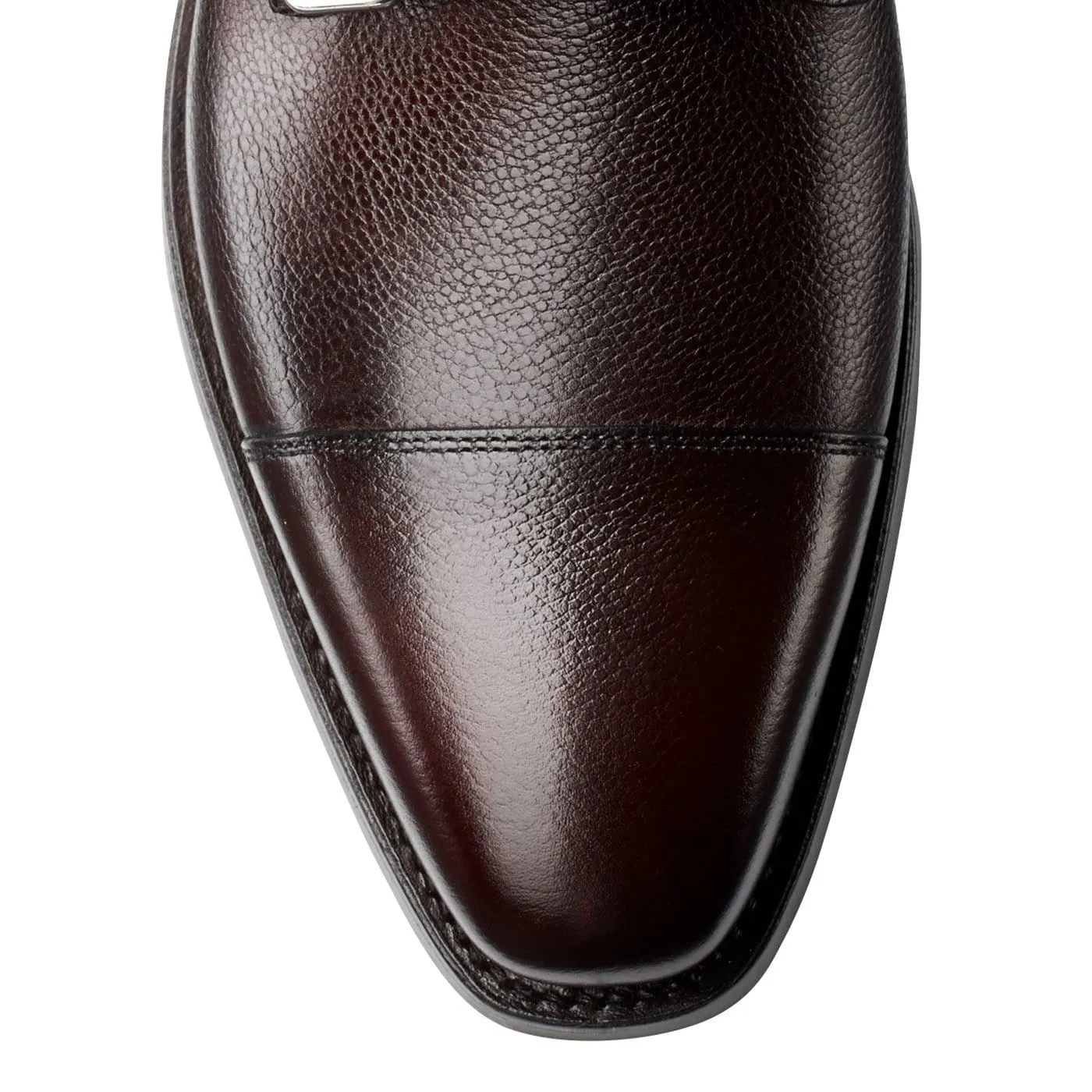 Lowndes Dark Brown Pebble Grain,Men Footwear