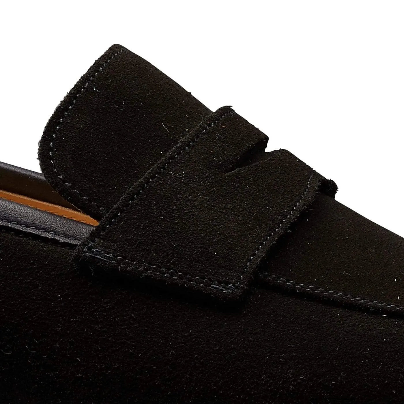 Merton Black Calf Suede,Men Footwear