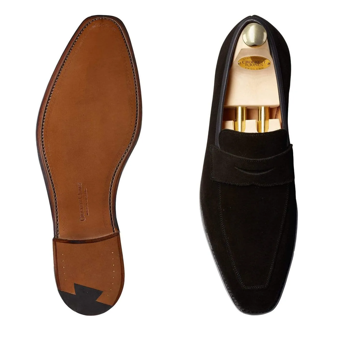 Merton Black Calf Suede,Men Footwear