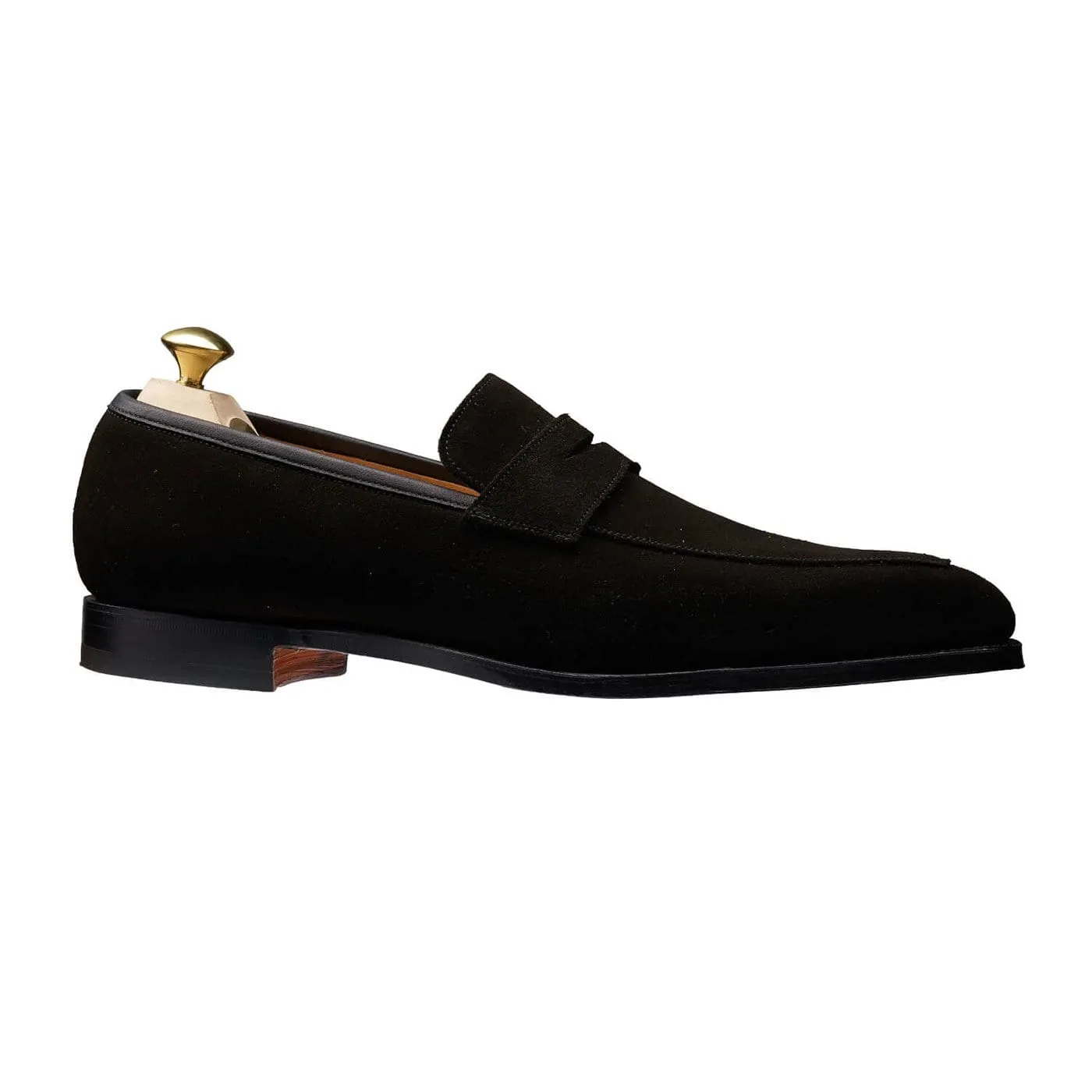 Merton Black Calf Suede,Men Footwear