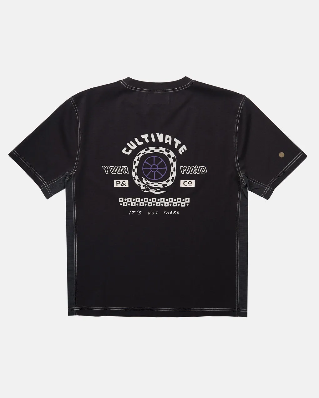 Mindset Trail T-Shirt?- Charcoal,Men Tops