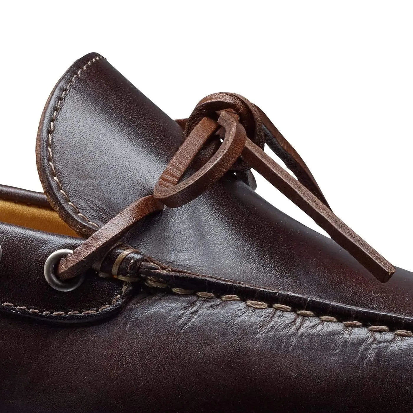 Modena Dark Brown Burnished Calf,Men Footwear