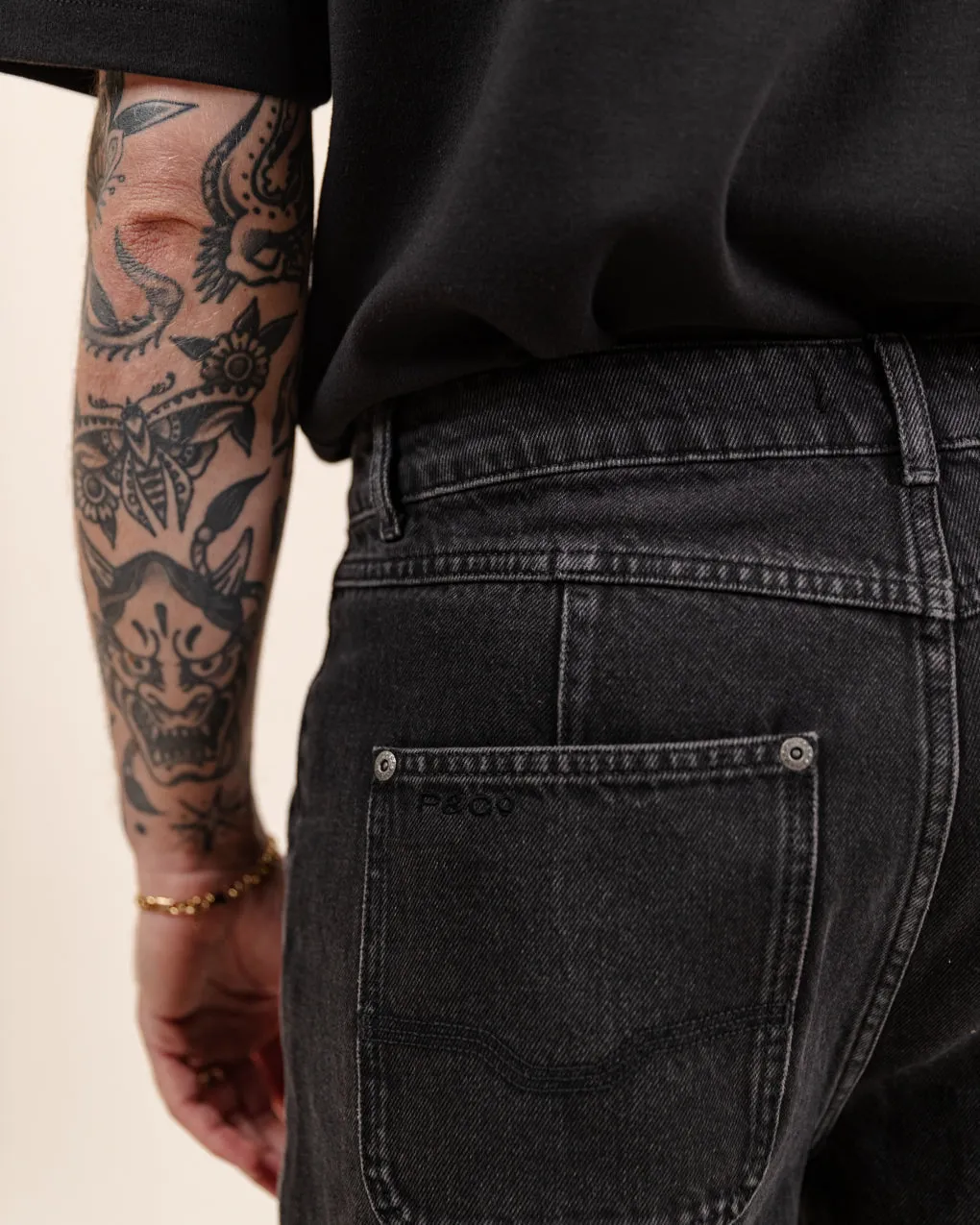 Mojave Denim Jeans - Washed Black,Men Tops