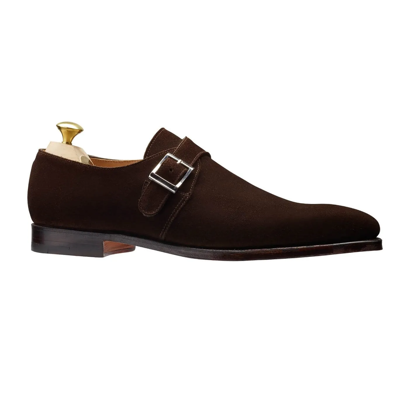 Monkton Dark Brown Calf Suede,Men Footwear
