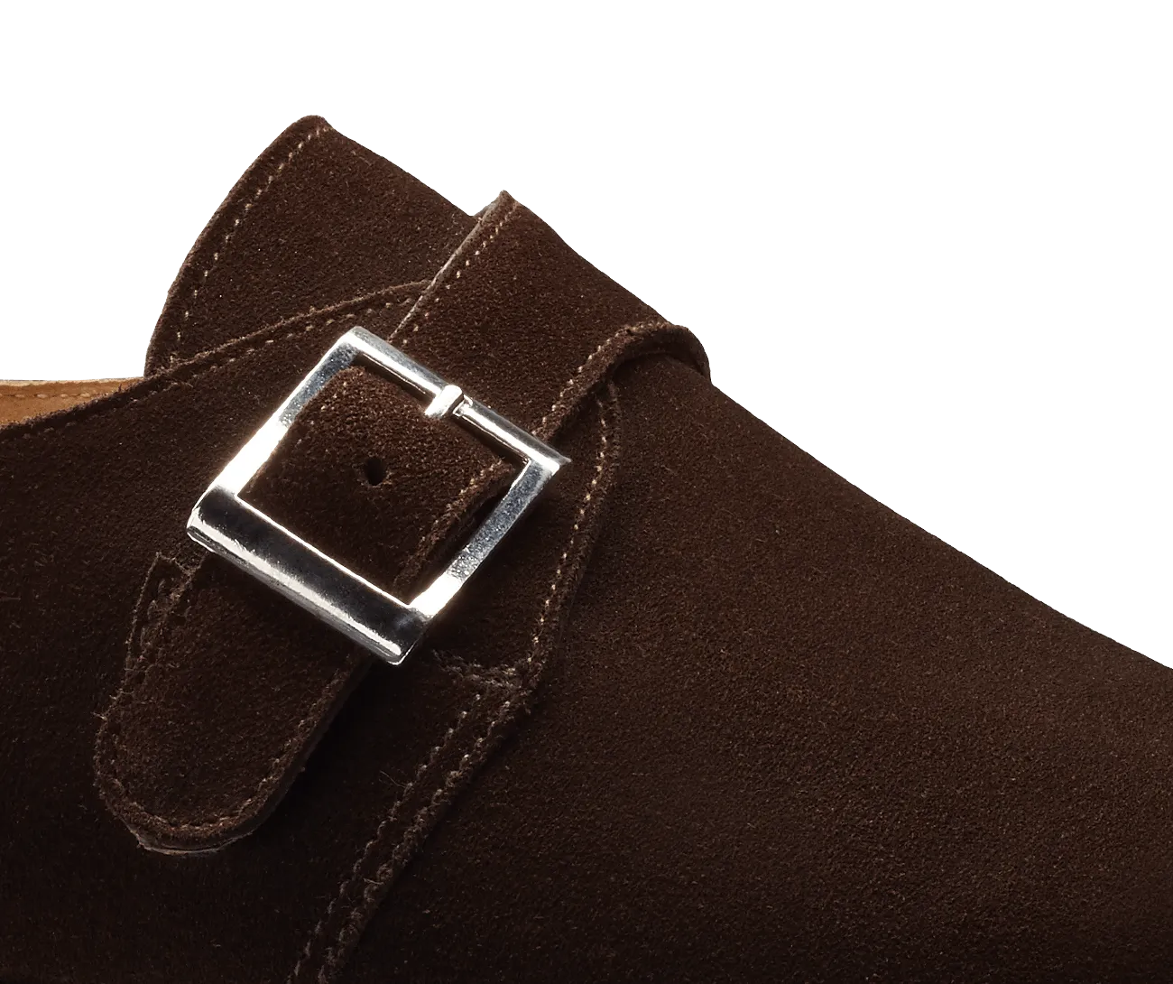 Monkton Dark Brown Calf Suede,Men Footwear