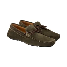 Napoli Earth Green Suede,Men Footwear