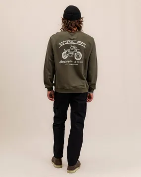 No Spare Parts Sweatshirt - Khaki,Men Tops