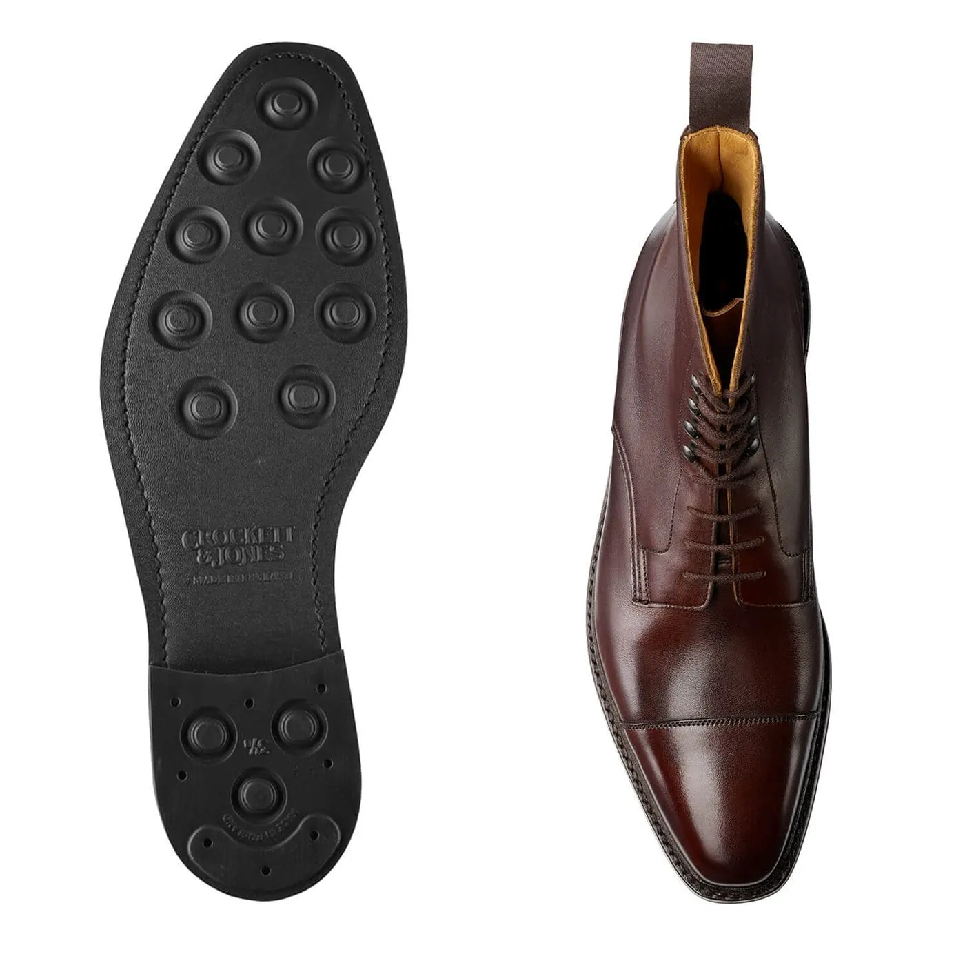 Northcote Dark Brown Wax Calf,Men Footwear