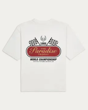 Paradise Trophy Boxy T-Shirt - Off White,Men Tops