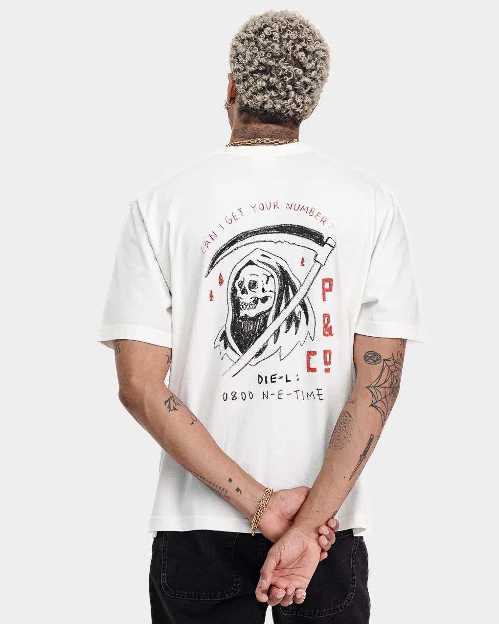 Reaper T-Shirt?- Off White,Men Tops