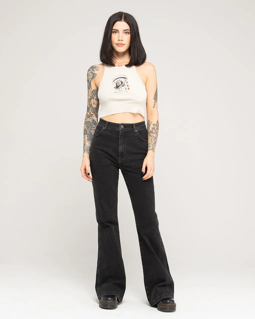 Reaper Vest - Bone,Women Tops