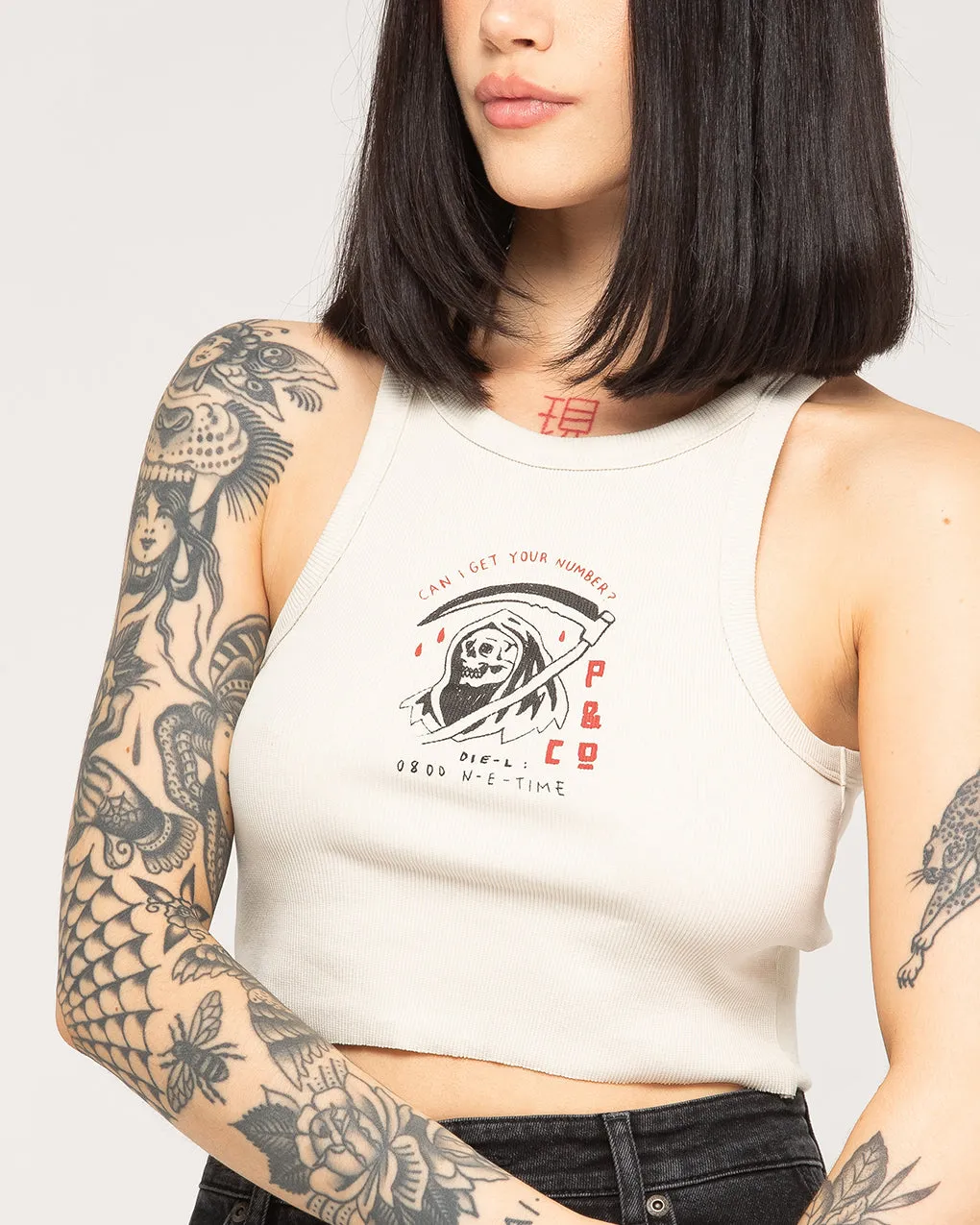 Reaper Vest - Bone,Women Tops