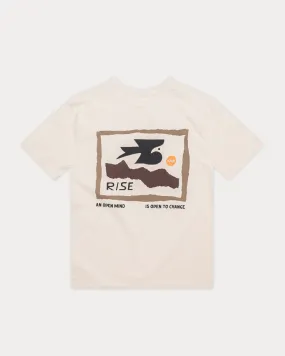Rise T-Shirt - Bone,Men Tops