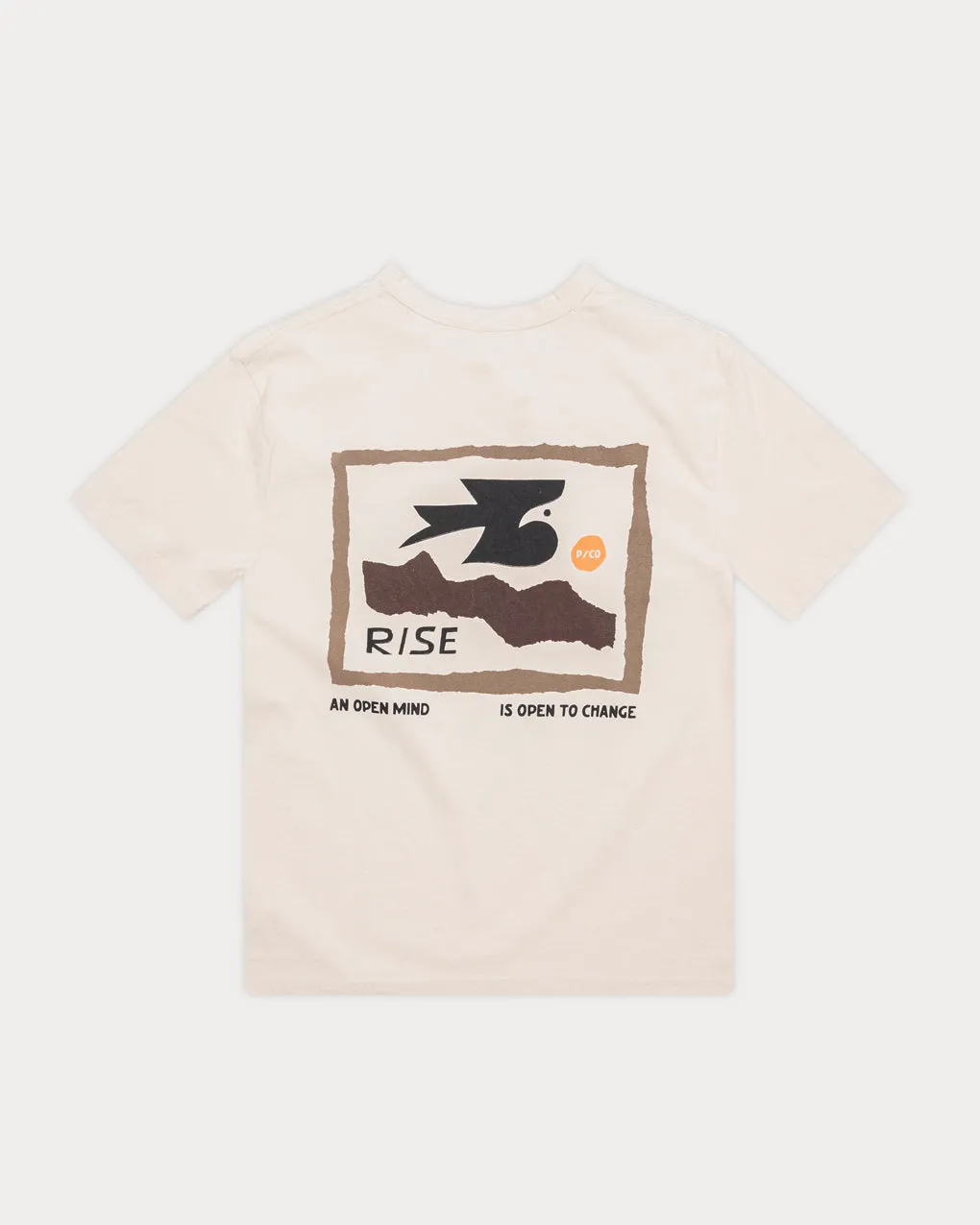 Rise T-Shirt - Bone,Men Tops