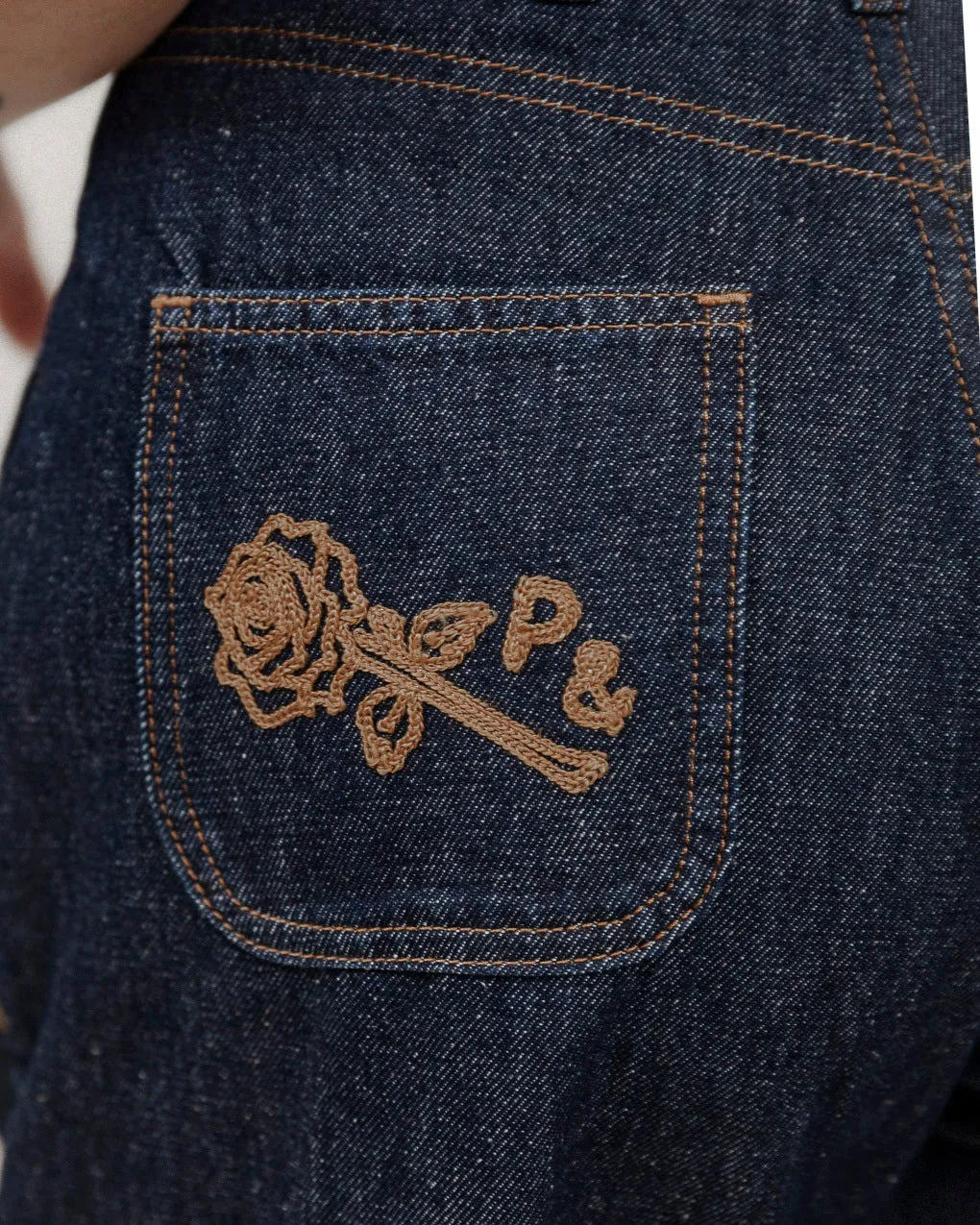 Rosa High Waisted Jean - Indigo Denim,Women Tops