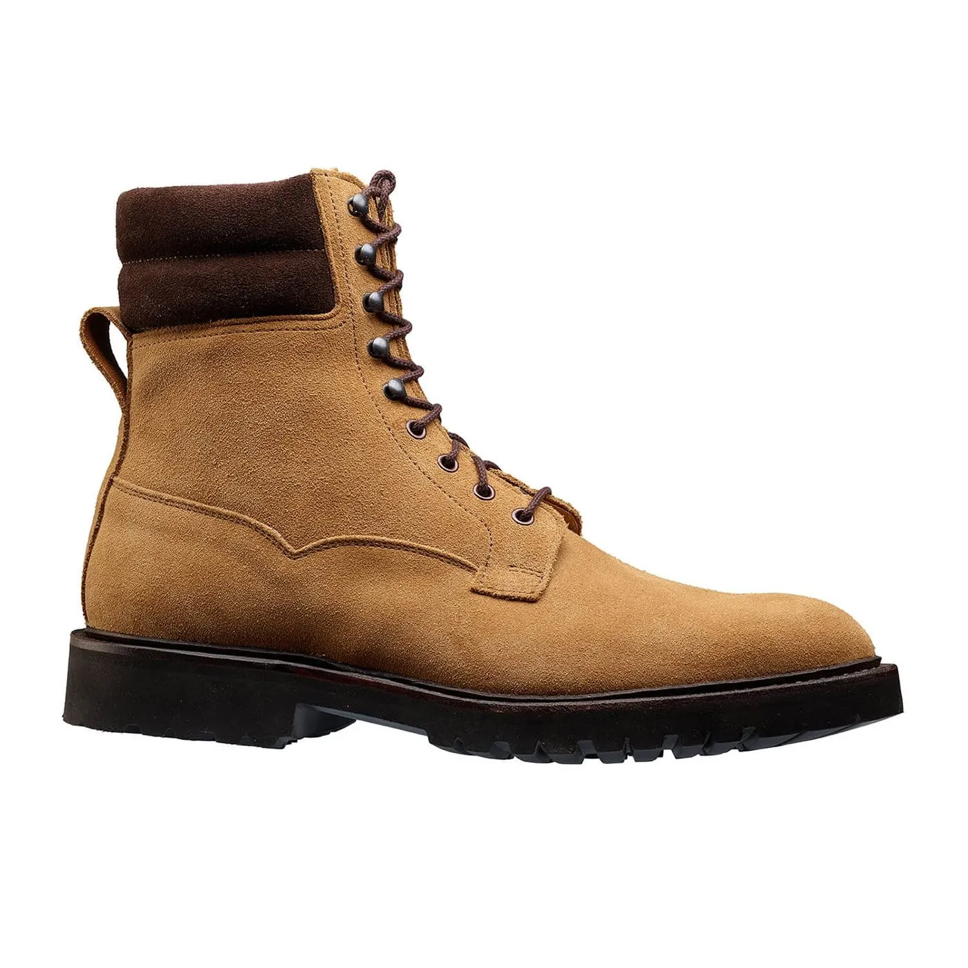 Ross Fawn Suede & Dark Brown Suede Collar,Men Footwear